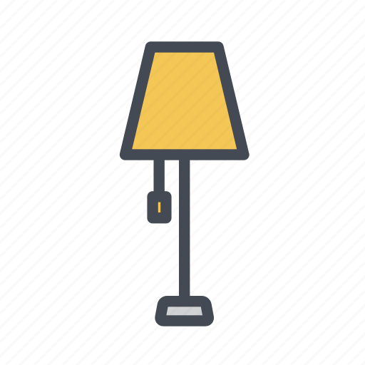 Club lamp, floor lamp, standing light, lamp, lighting icon - Download on Iconfinder