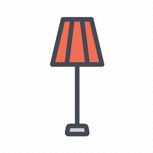 Club lamp, floor lamp, standing light, lamp, lighting icon - Download on Iconfinder