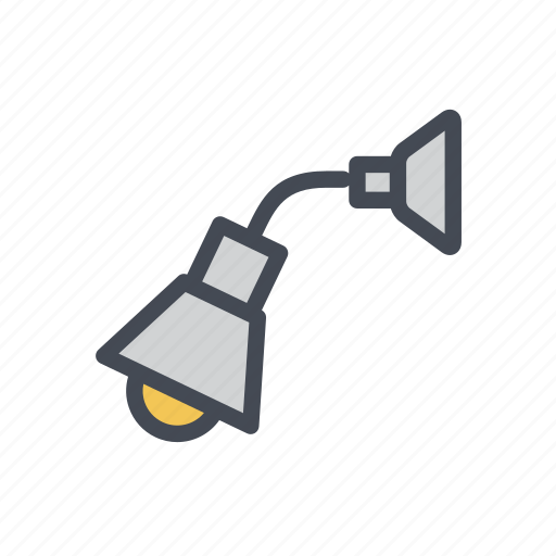 Lamp, sconce light, wall lamp, bulb, lighting icon - Download on Iconfinder