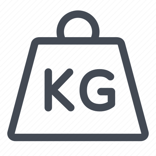 Kg, logistic, weight icon - Download on Iconfinder