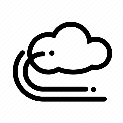 Cloud, wind, cloudy, forecast, storage, weather icon - Download on Iconfinder