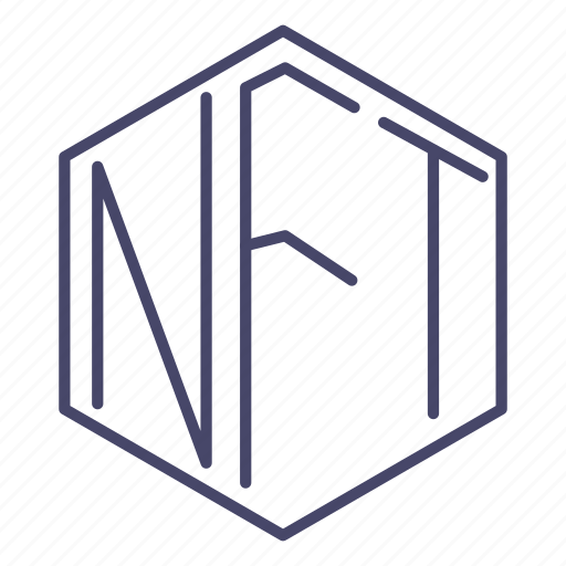 Nft, non, fungible, token, digital, art icon - Download on Iconfinder