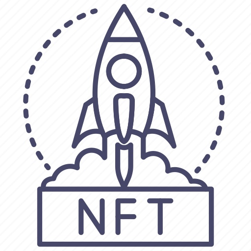 Nft, non, fungible, token, startup, launch icon - Download on Iconfinder