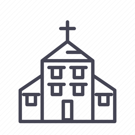 Church, christian, christianity, building, religion icon - Download on Iconfinder
