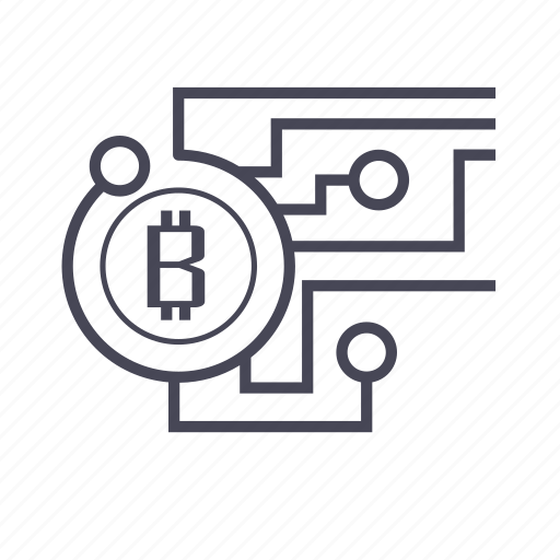 Bitcoin, cryptocurrency, digital currency, money icon - Download on Iconfinder