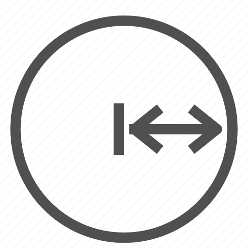 Area, arrows, circle, diameter, radius, round, semidiameter icon - Download on Iconfinder