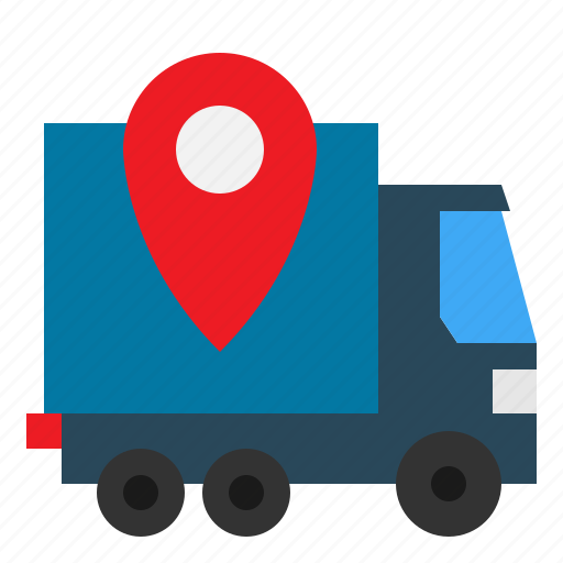 Box, check, delivering, package, pickup, pin, shipping icon - Download on Iconfinder