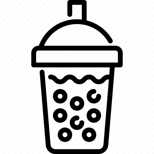 Boba, drink, cup, straw, summer icon - Download on Iconfinder