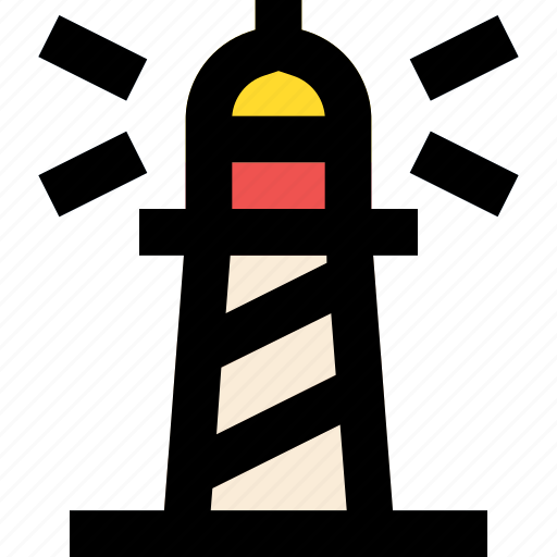 Building, lighthouse, ocean, sea icon - Download on Iconfinder