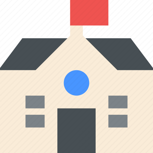 Apartment, building, city, construction, education, school icon - Download on Iconfinder
