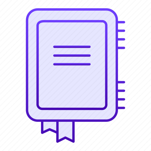Book, note, education, object, page, paper, notebook icon - Download on Iconfinder