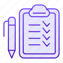 document, list, page, paper, pen, education, equipment, message, notepaper