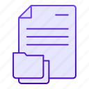 folder, archive, open, computer, data, directory, document, empty, file