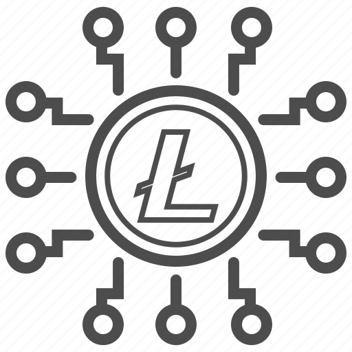 Blockchain, cryptocurrency, litecoin, mining icon - Download on Iconfinder