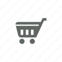shopping, market, cart