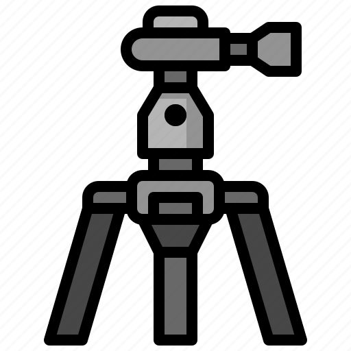 Camera, electronics, equipment, photo, photography, tripod icon - Download on Iconfinder