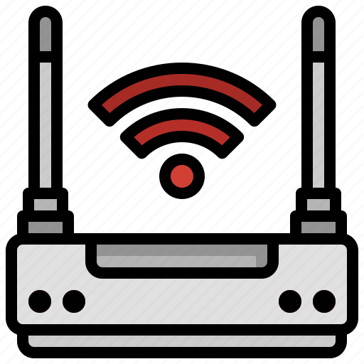 Device, electronics, modem, network, router, wifi, wireless icon - Download on Iconfinder