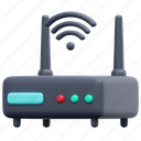 router, wifi, modem, broadband, device, network, internet, illustration