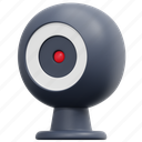 webcam, cam, camera, broadcast, stream, live, video, illustration