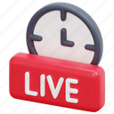 time, live, stream, broadcast, event, alarm, hour, object 