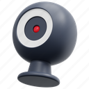 webcam, cam, camera, broadcast, stream, live, video, render 