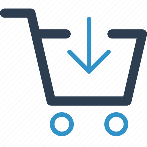 Download, down, shopping, cart icon - Download on Iconfinder