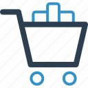 shopping, cart, grocery