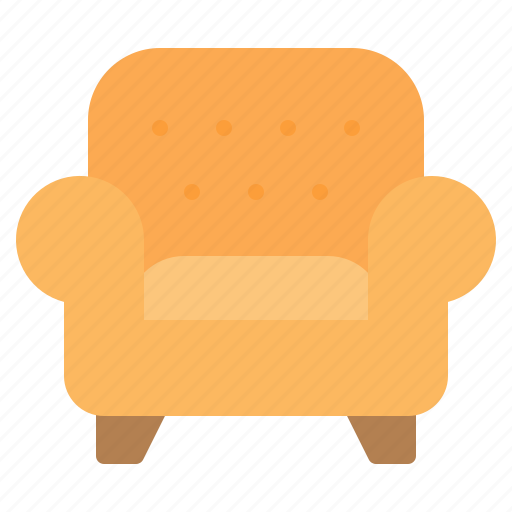 Armchair, chair, couch, sofa, seat, furniture, living room icon - Download on Iconfinder