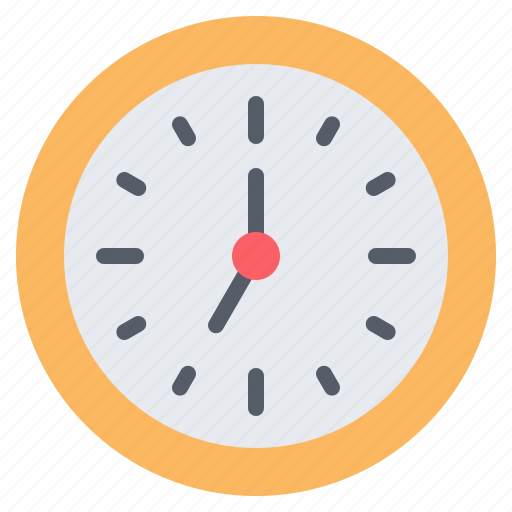 Clock, wall clock, circular clock, time, hour, electronic icon - Download on Iconfinder