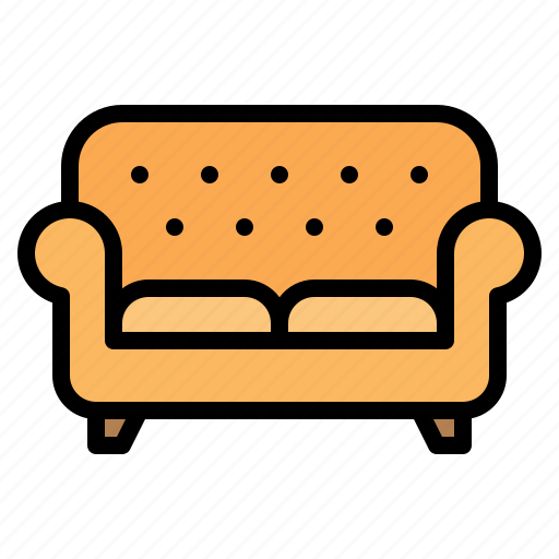Sofa, couch, chair, seat, furniture, interior, living room icon - Download on Iconfinder