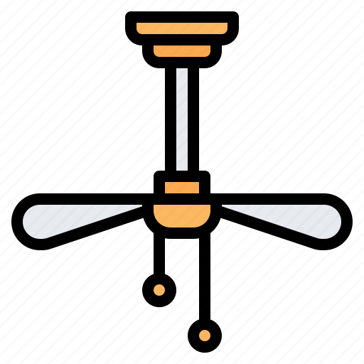 Ceiling fan, fan, cooling, fresh, decoration, electric, electronic icon - Download on Iconfinder