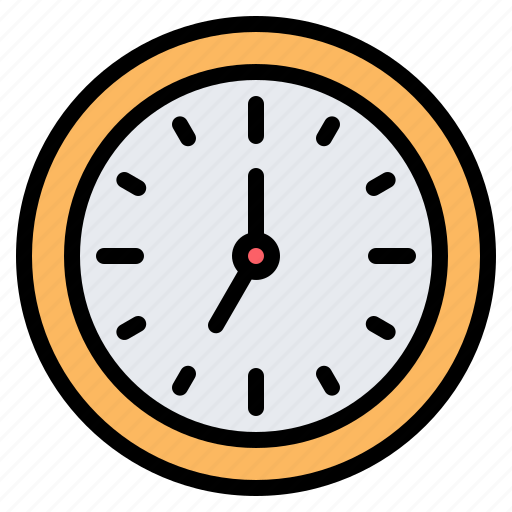 Clock, wall clock, circular clock, time, hour, electronic icon - Download on Iconfinder