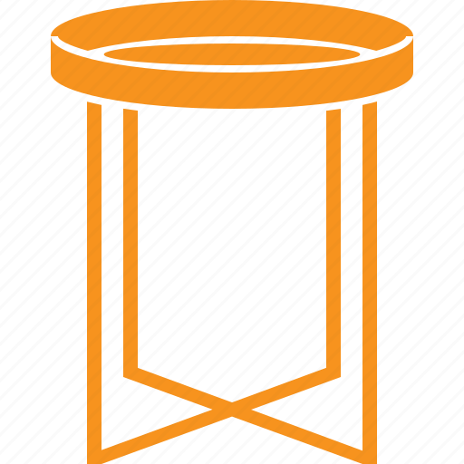 Side table, belongings, furniture, table icon - Download on Iconfinder
