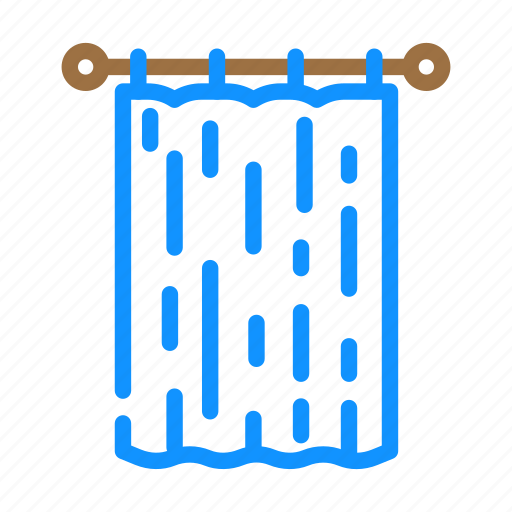 Curtain, living, room, interior, furniture, modern icon - Download on Iconfinder