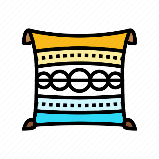 Boho, pillow, living, room, modern, home icon - Download on Iconfinder