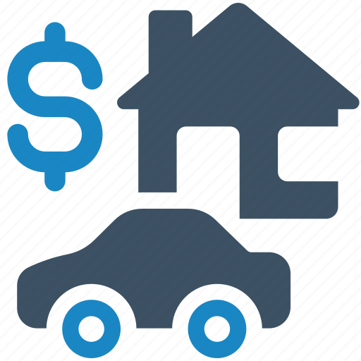 Car, loan, home, insurance, vehicle, auto car, home loan icon - Download on Iconfinder