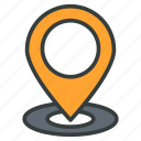 road, pin, navigation, travel, location