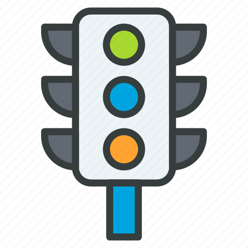 Transportation, street, yellow, traffic, highway icon - Download on Iconfinder
