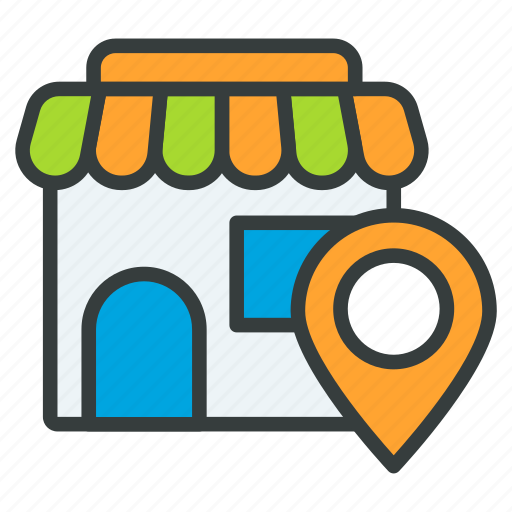 Store, direction, map, shop icon - Download on Iconfinder