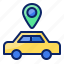car, taxi, gps, location, pin, direction, navigation 