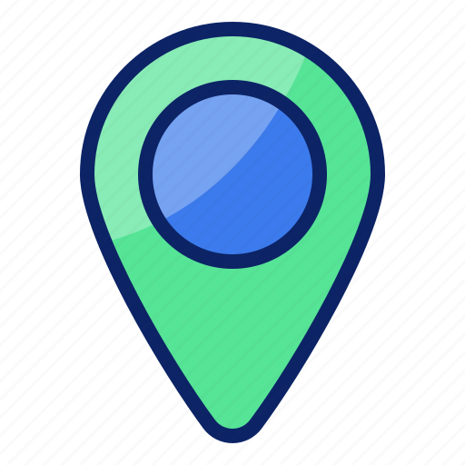 Pin, location, direction, navigation icon - Download on Iconfinder