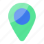 2, location, pin, direction, navigation 