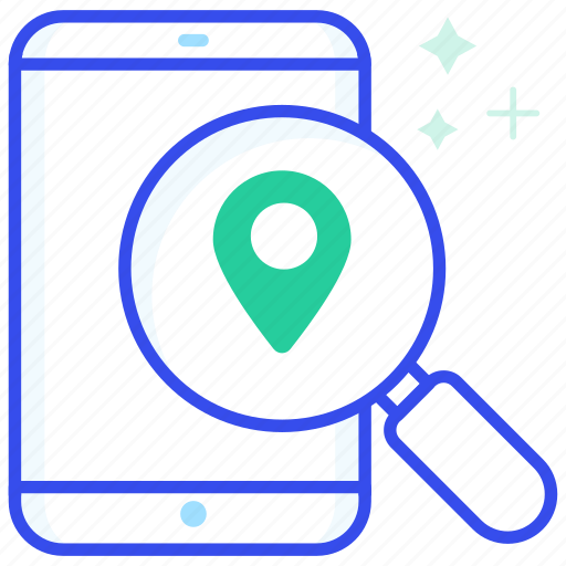 Gps, location, online, pin, search icon - Download on Iconfinder
