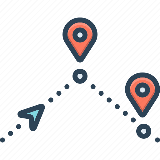 Gps, location, pointer, marker, navigation, pin, pinpoint icon - Download on Iconfinder