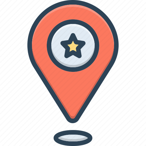 Spot, pointer, locate, marker, gps, navigation, destination icon - Download on Iconfinder