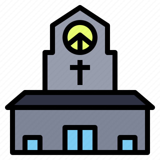 Basilica, chapel, church, kirk, location, sanctuary, synagogue icon - Download on Iconfinder