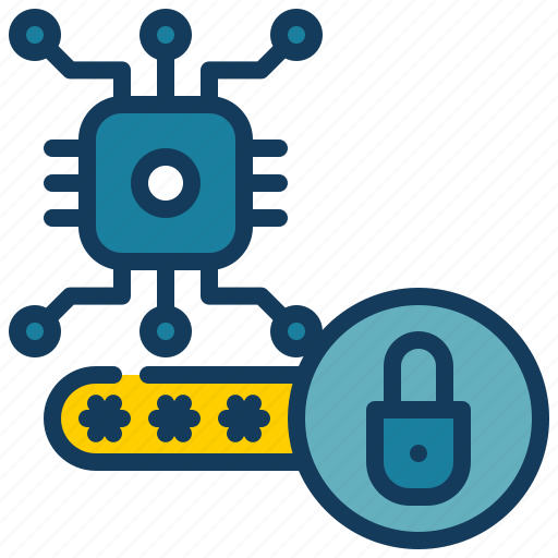 Chipset, ai, lock, key, protection, security, password icon - Download on Iconfinder