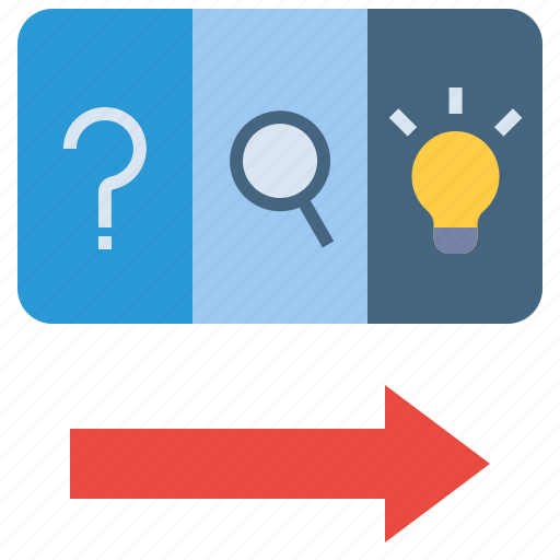 Inductive, process, thinking, logic, method icon - Download on Iconfinder