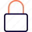 lock, padlock, privacy 