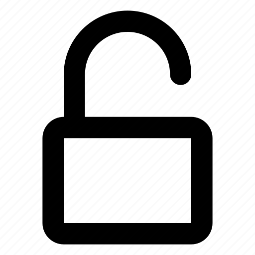 Lock, padlock, protection, unlocked icon - Download on Iconfinder